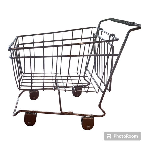 Mini Grocery Cart Basket - Picture 2 of 5